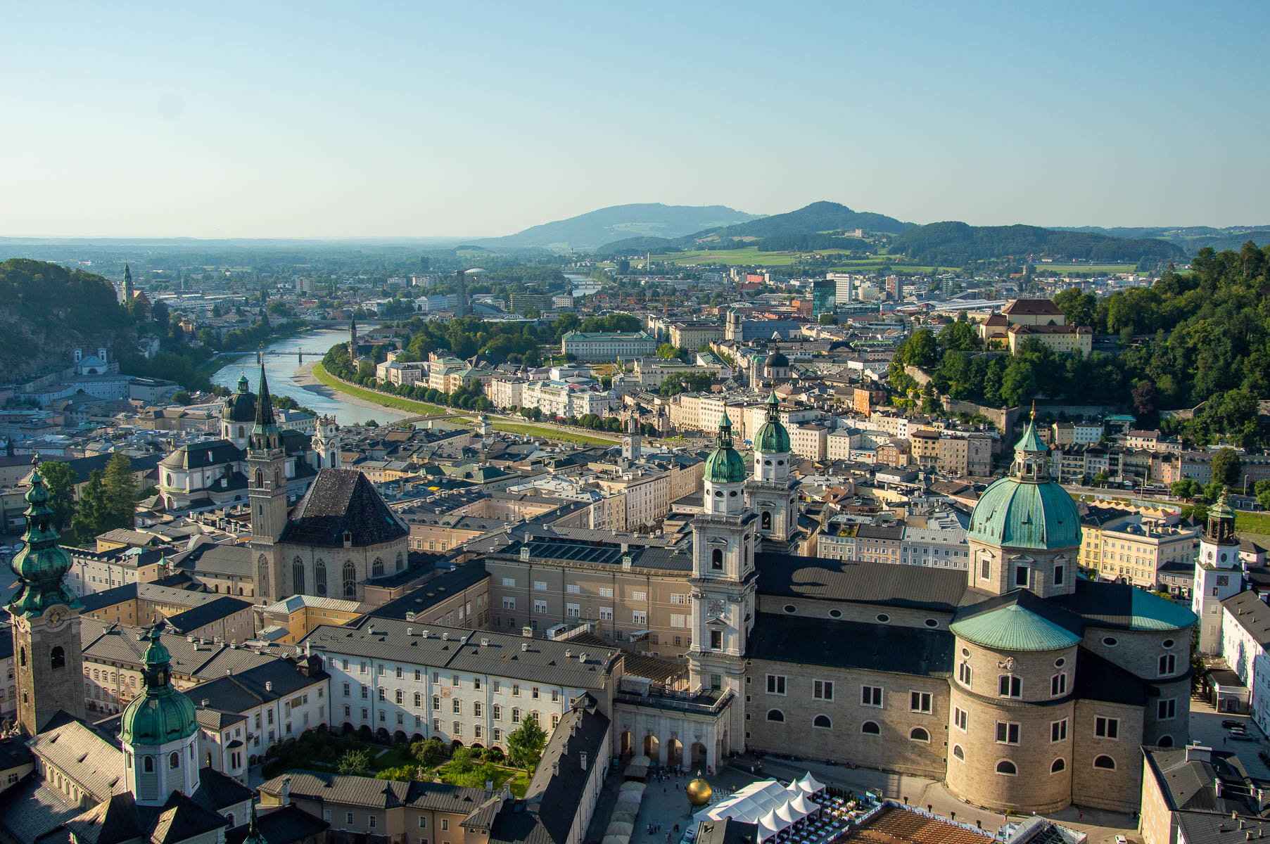 Salisburgo dall'alto