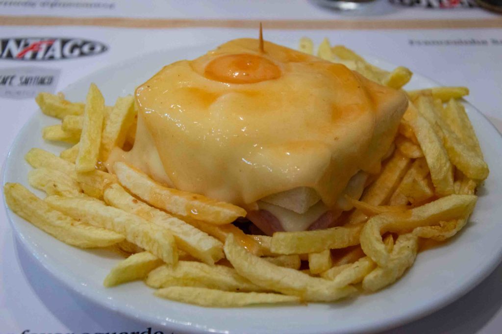 Francesinha cafè santiago