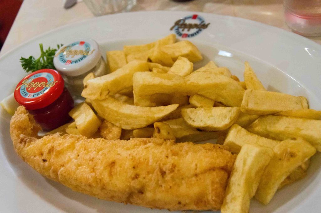 Poppie's fish and chip