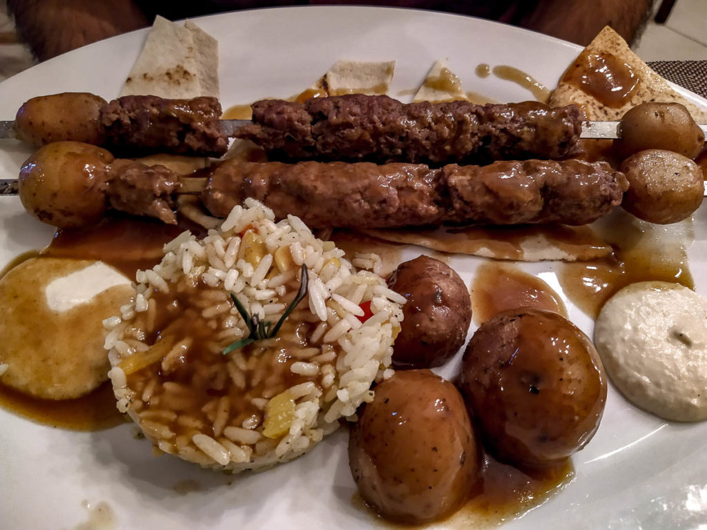 Kebab Cafè Babouche di Marrakech