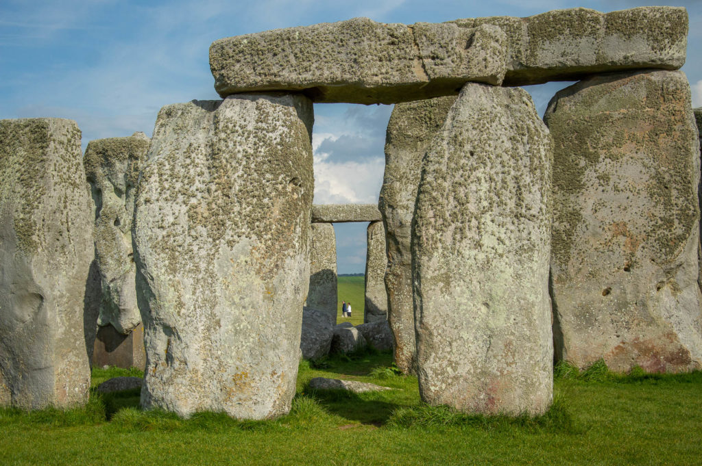 Sito archeologico di stonehenge in Inghilterra