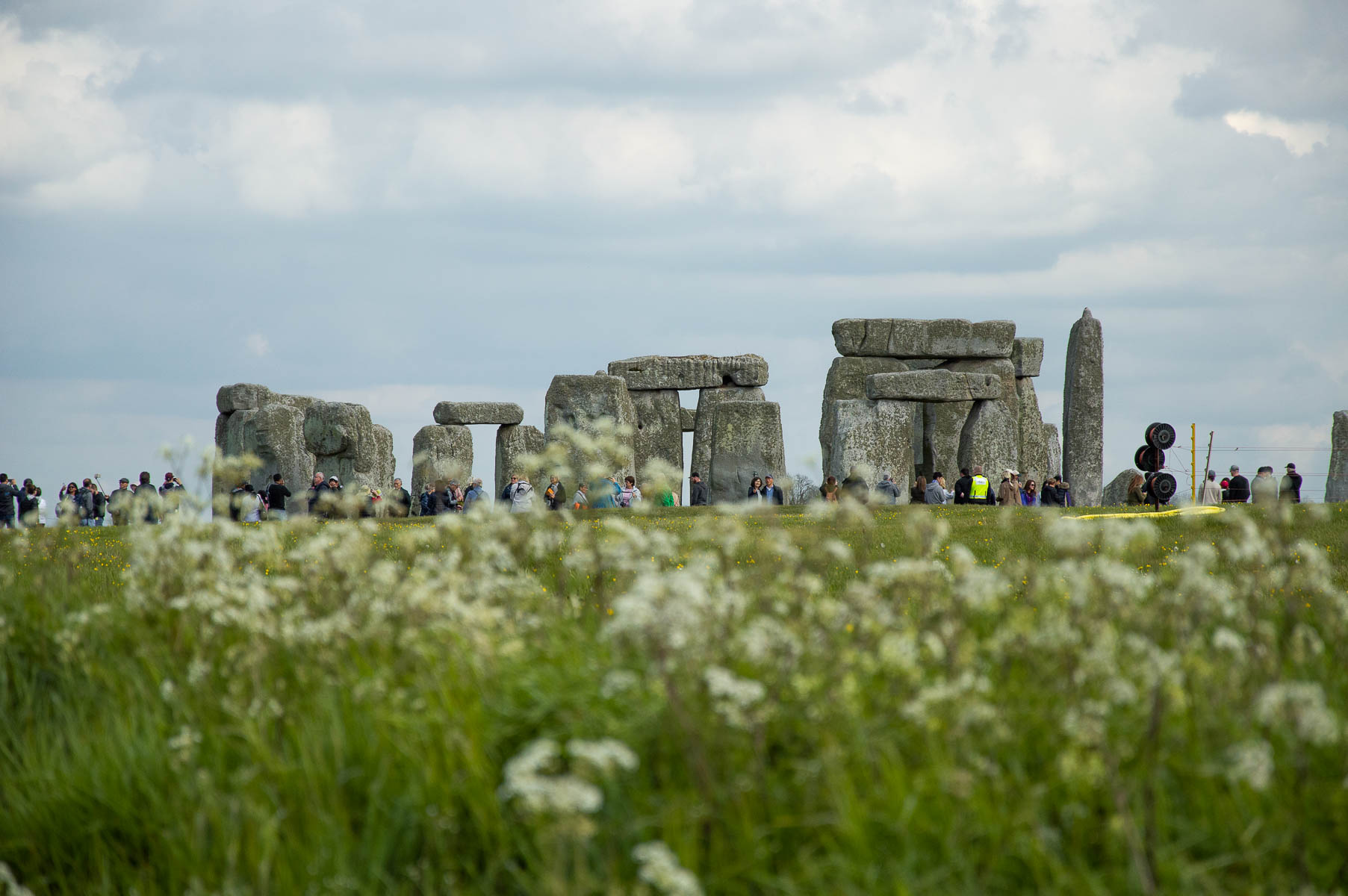 Sito archeologico di stonehenge in Inghilterra