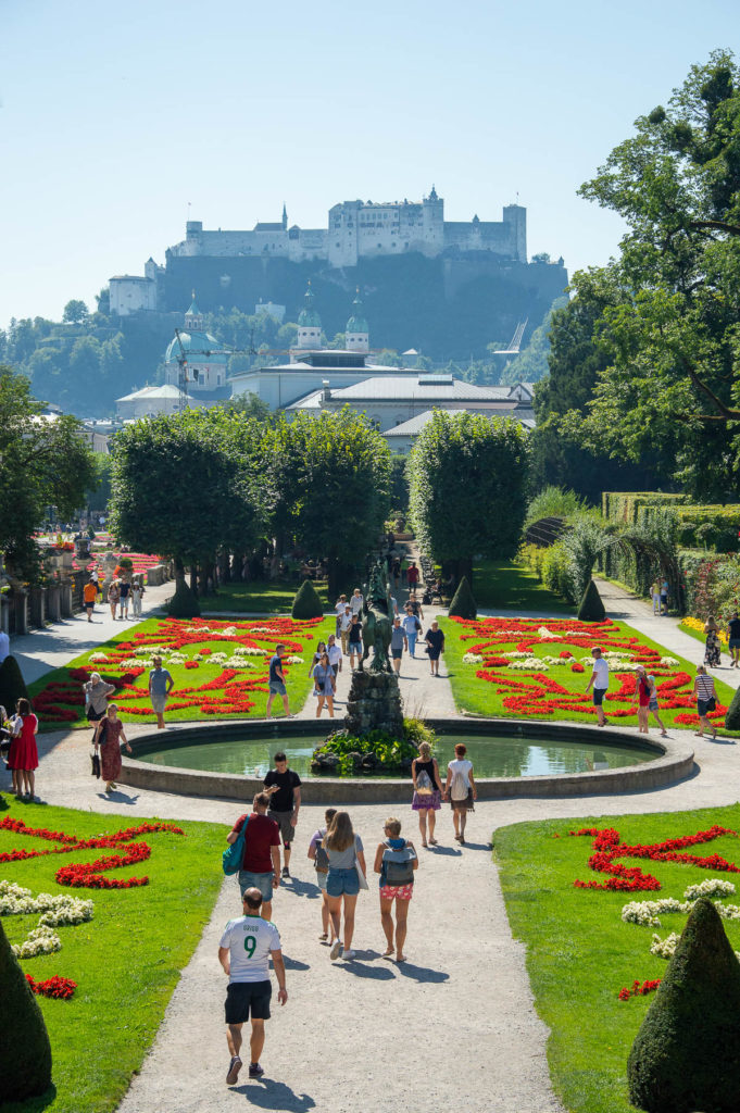 Mirabellgarten a Salisburgo