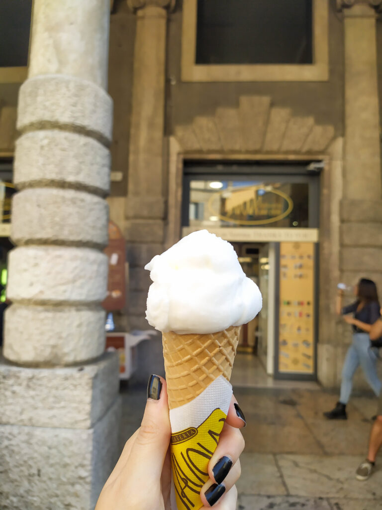 Gelato della gelateria Savoia a Verona
