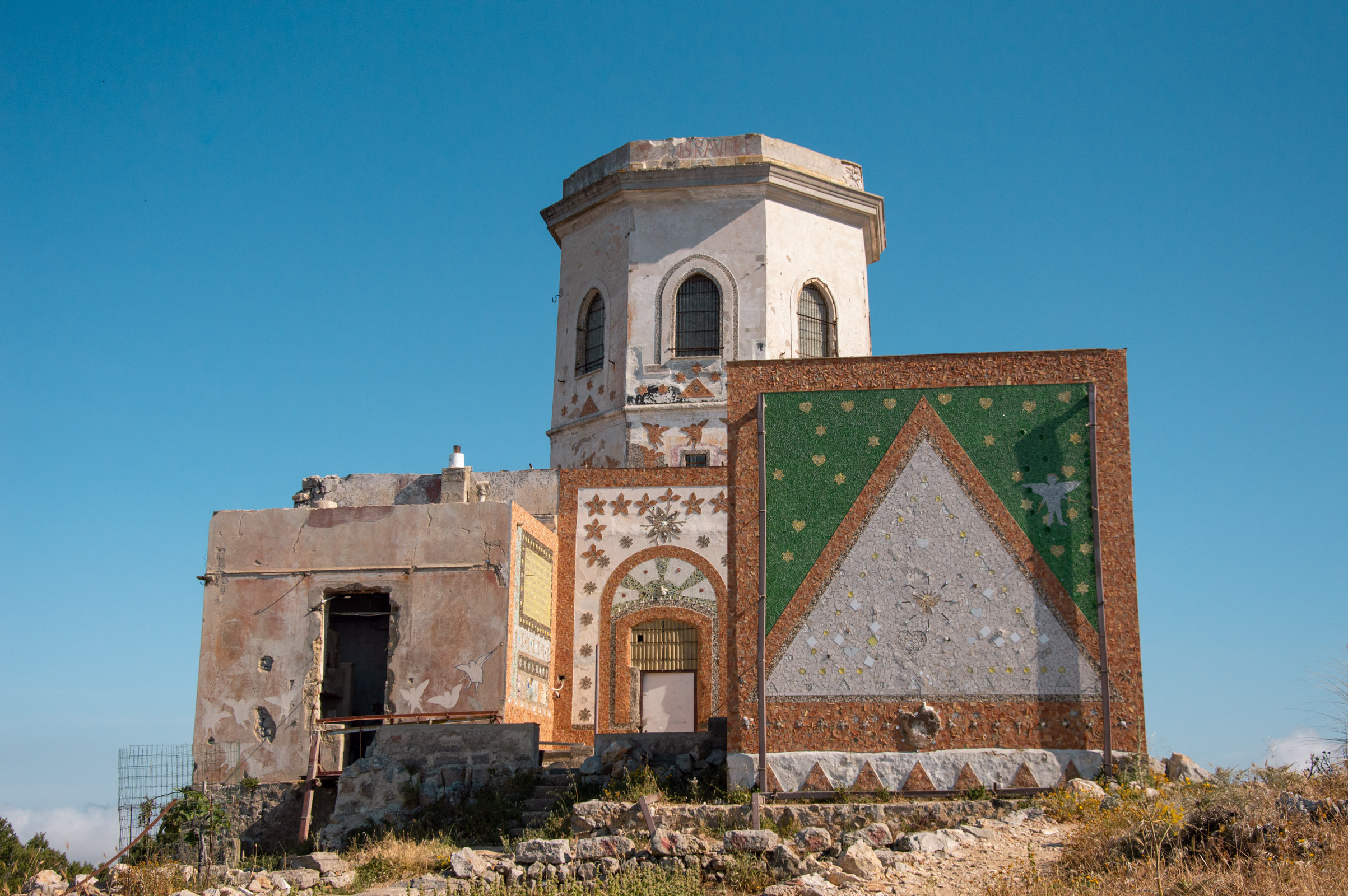 Semaforo dell'eremita nella riserva naturale di Monte Gallo