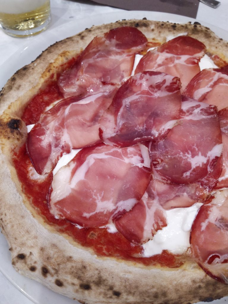 Pizza con Capocollo di Martina Franca della pizzeria Zerotondo